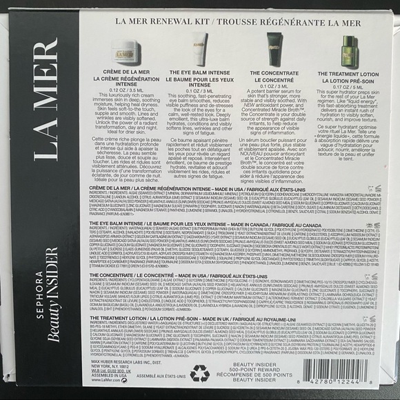 *SOLD*La Mer skincare set - Picture 2 of 2